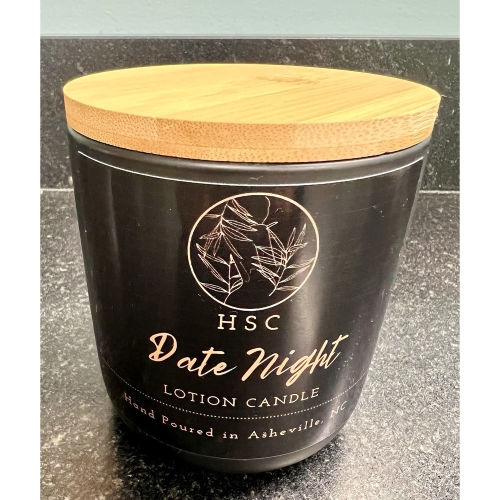 Healed Skin & Candle Company HSC Date Night Lotion Candle Hand Poured AVL, NC